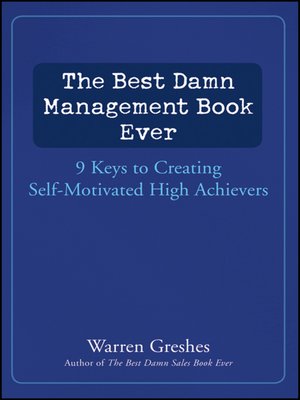 The Best Damn Management Book Ever - ebook